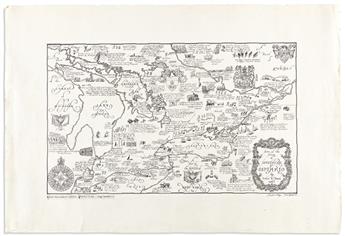 (PICTORIAL MAPS -- MANUSCRIPT.) Peter Reynolds Furse. Some of the Story of Southern Ontario.